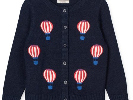 Fliink Navy Alon Cardigan Hot on Sale