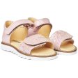 Angulus Sandal M. Kardborreband Rosa Rosa Glitter Online