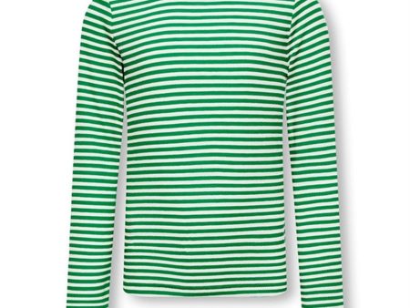 Kids ONLY Kelly Green Josse O-Hals Tröja Online Hot Sale