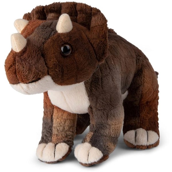 Bon Ton Toys WWF Plush Triceratops Dinosaur 15 cm For Sale