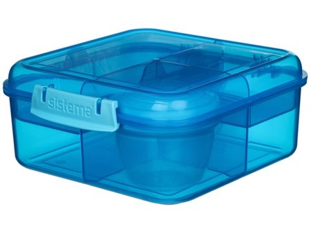 Sistema Bento Cube Lunchlåda 1,25 L Blå Hot on Sale