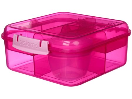 Sistema Bento Cube Lunchlåda 1,25 L Pink For Sale