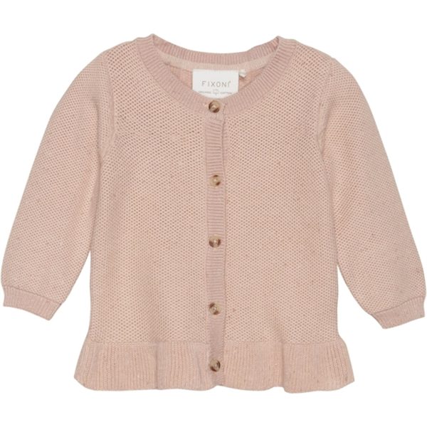 FIXONI Cameo Rose Stickat Cardigan Online