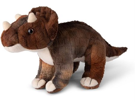 Bon Ton Toys WWF Plush Triceratops Dinosaur 15 cm For Sale