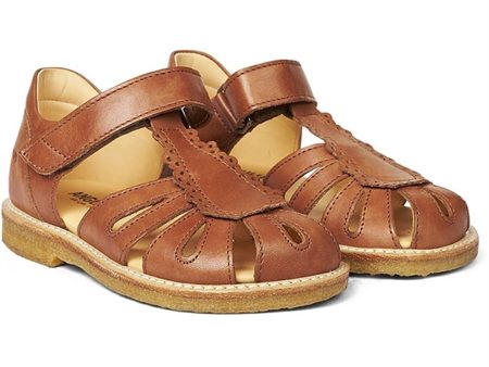 Angulus Sandal M. Kardborreband Tan Supply