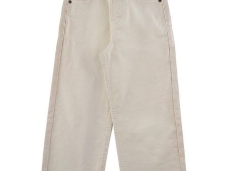 THE NEW White Swan Favela Wide Cropped Jeans Supply