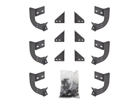 Deezee 13-23 Dodge Ram Ram Running Board Hex Bracket Kit For Discount