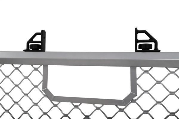 Deezee Universal Aluminum Front Truck Cargo Management Cab Rack Silver Mesh For Discount