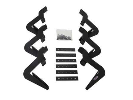 Deezee 15-23 Ford F150 Super Duty Running Board Rough Step Bracket Kit Online Sale