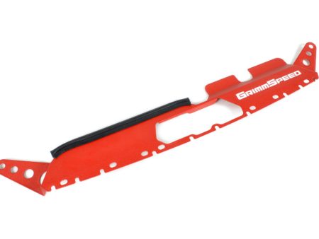 GrimmSpeed 15+ Subaru WRX STI Radiator Shroud  - Red Online Hot Sale