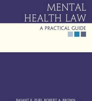 Basant Puri: Mental Health Law [2005] paperback Fashion