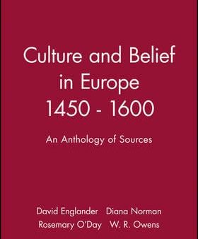 Culture and Belief in Europe 1450 - 1600: An Anthology of Sources Online now